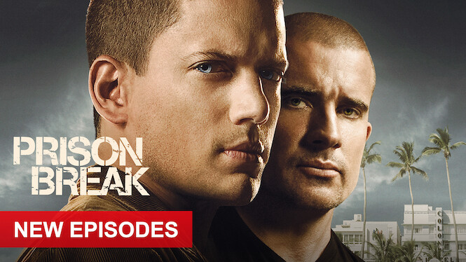 prison break is available on netflix